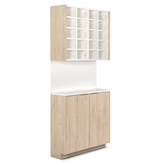 color bar cabinet with storage cubes