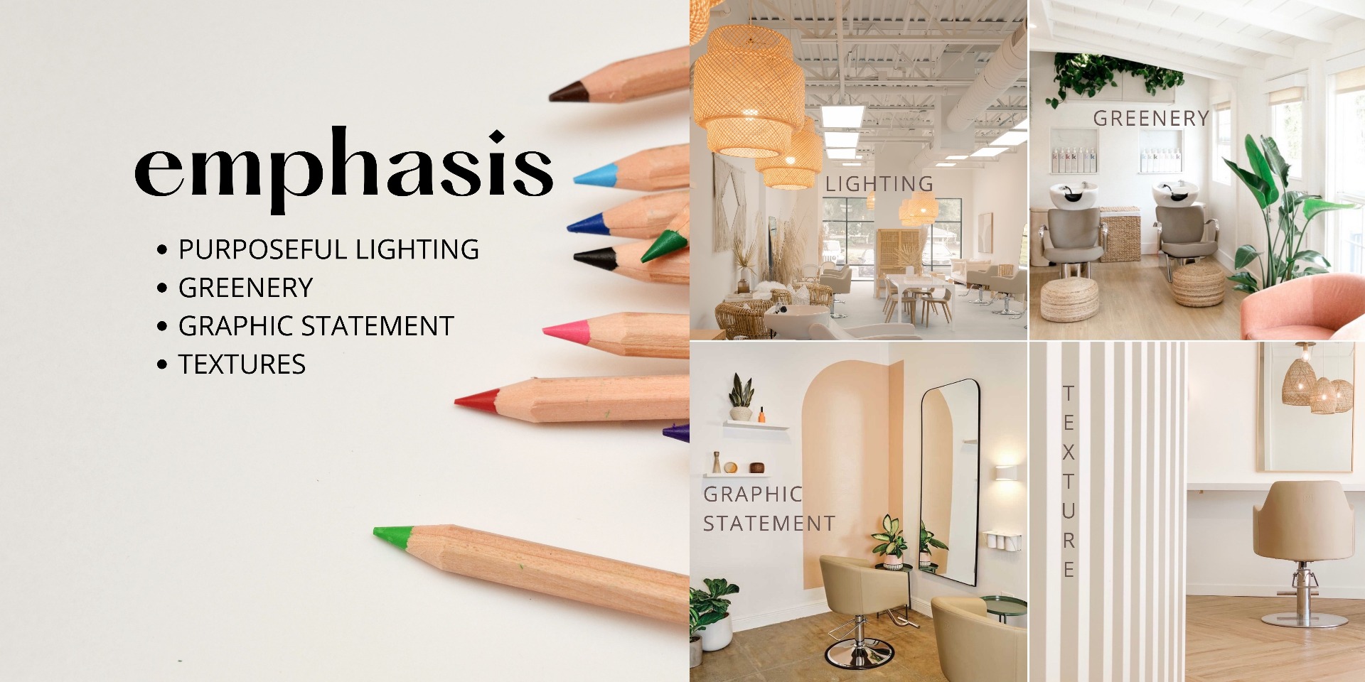 Salon Statement Wall Elements
