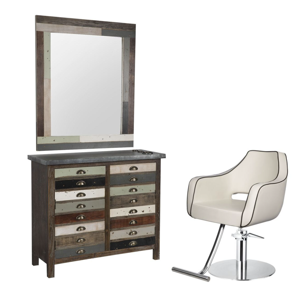 Aviator Styling Chair & Pemberton Styling Station