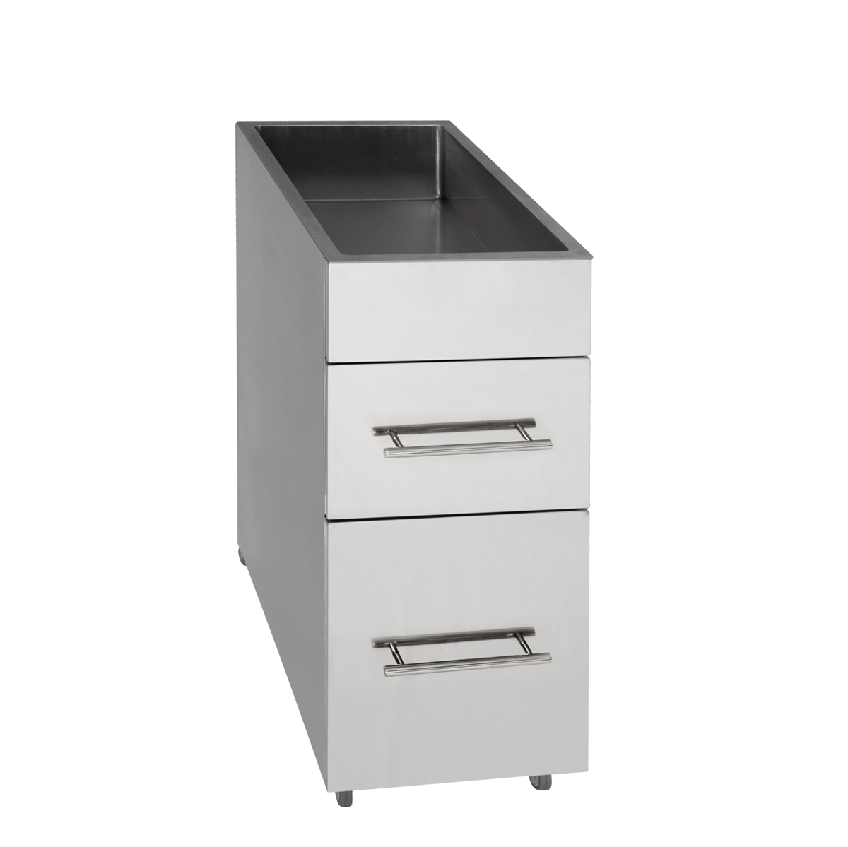 Centauro Stainless Steel All-Purpose Shampoo Salon Trolley