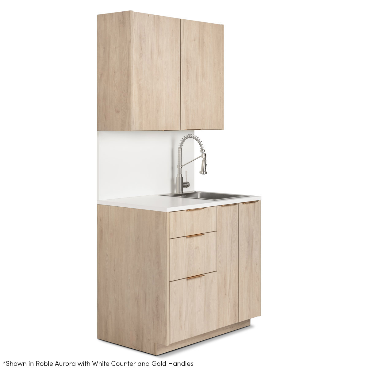 white wash cabinet set with sink