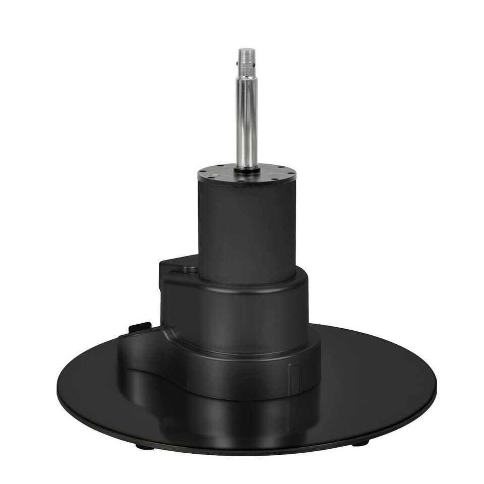 black cordless styling chase base